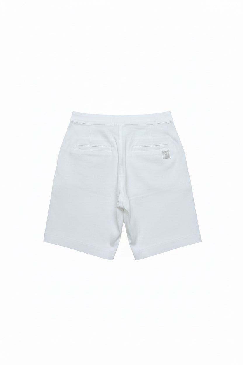 White high waisted vermuda-short Baroc Boutique