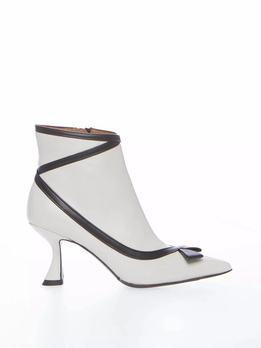 White leather ankle boot Wynona Baroc Boutique