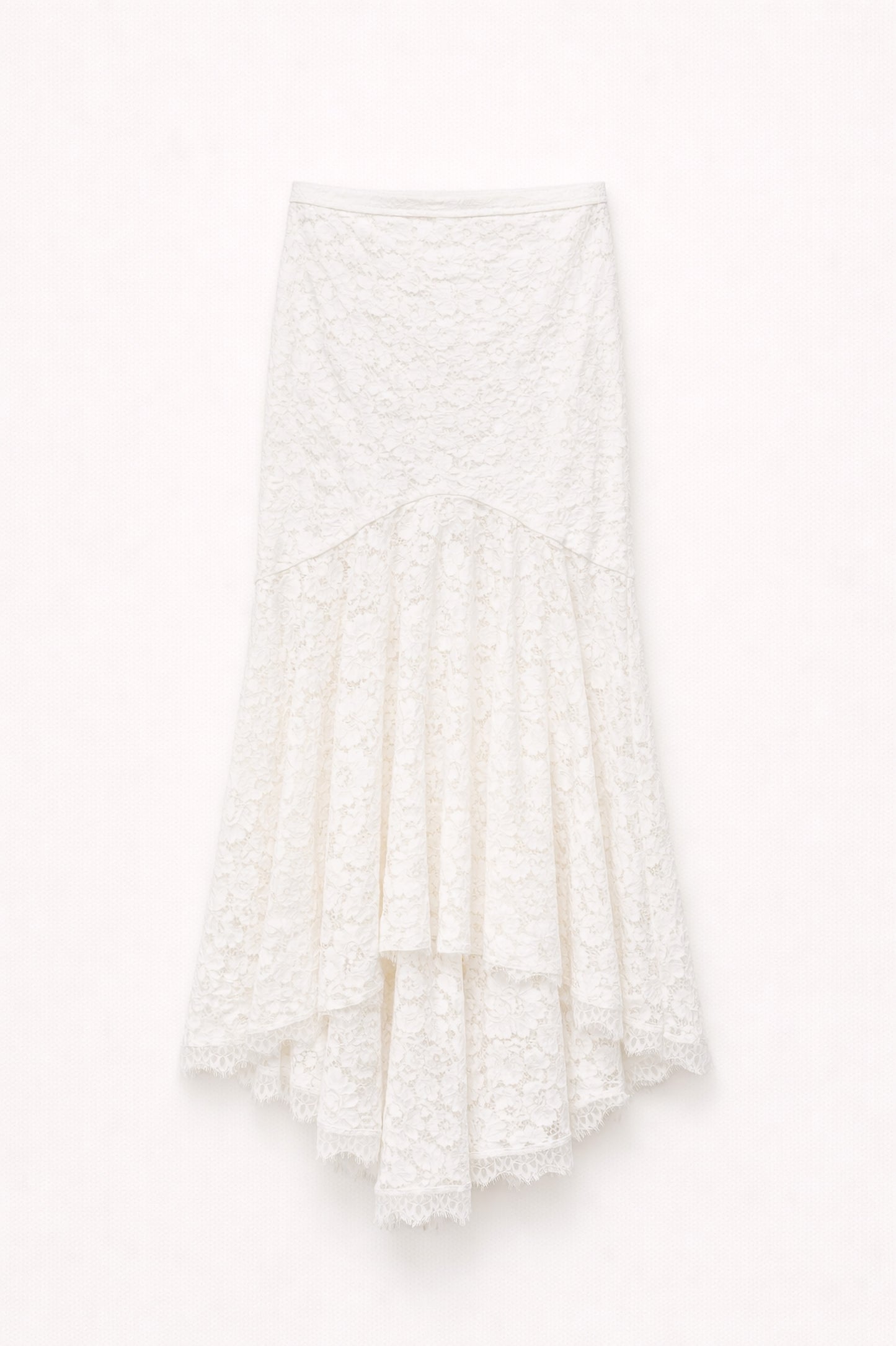White long lace skirt Baroc Boutique