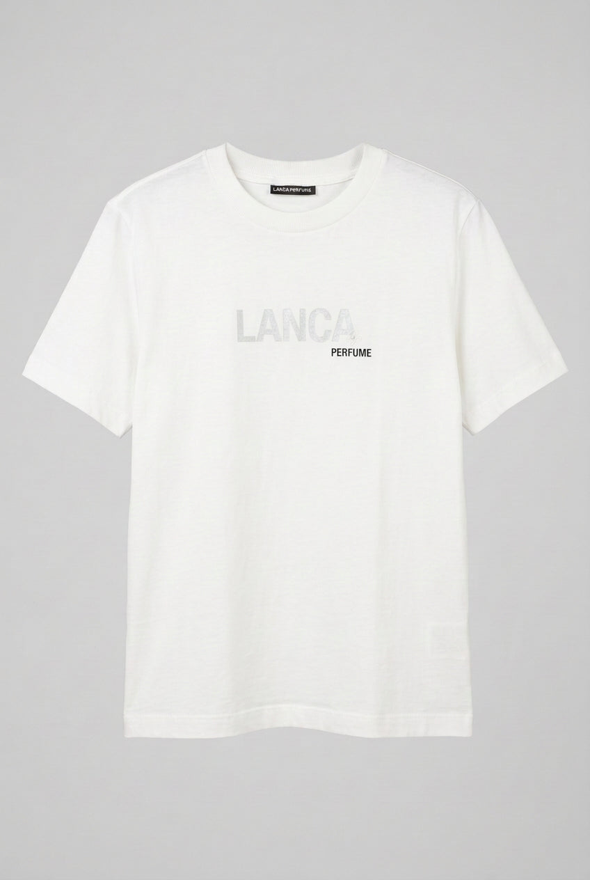 White regular fit t-shirt Baroc Boutique