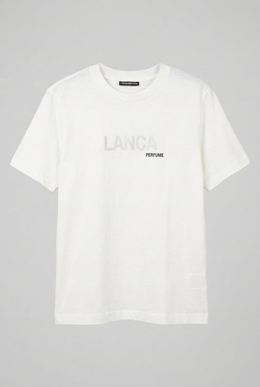 White regular fit t-shirt Baroc Boutique