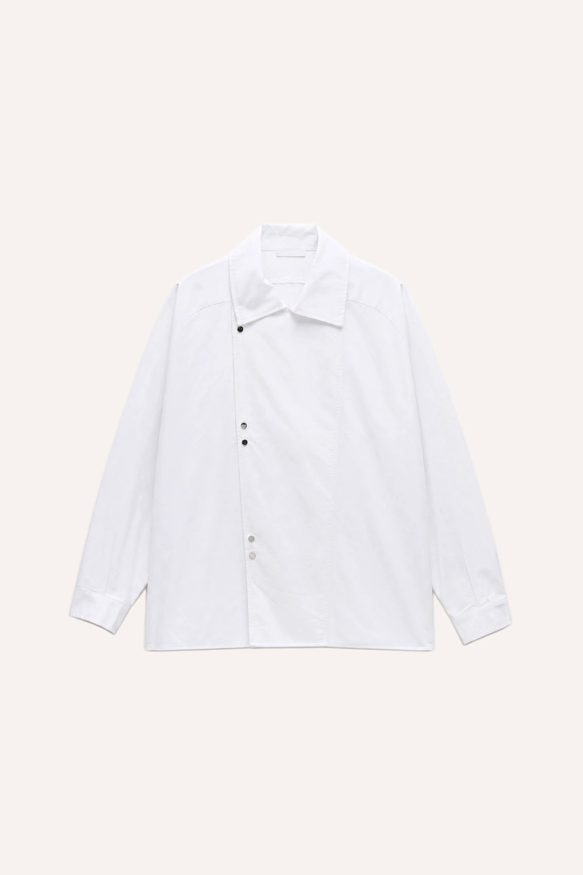 White structured cotton shirt Baroc Boutique