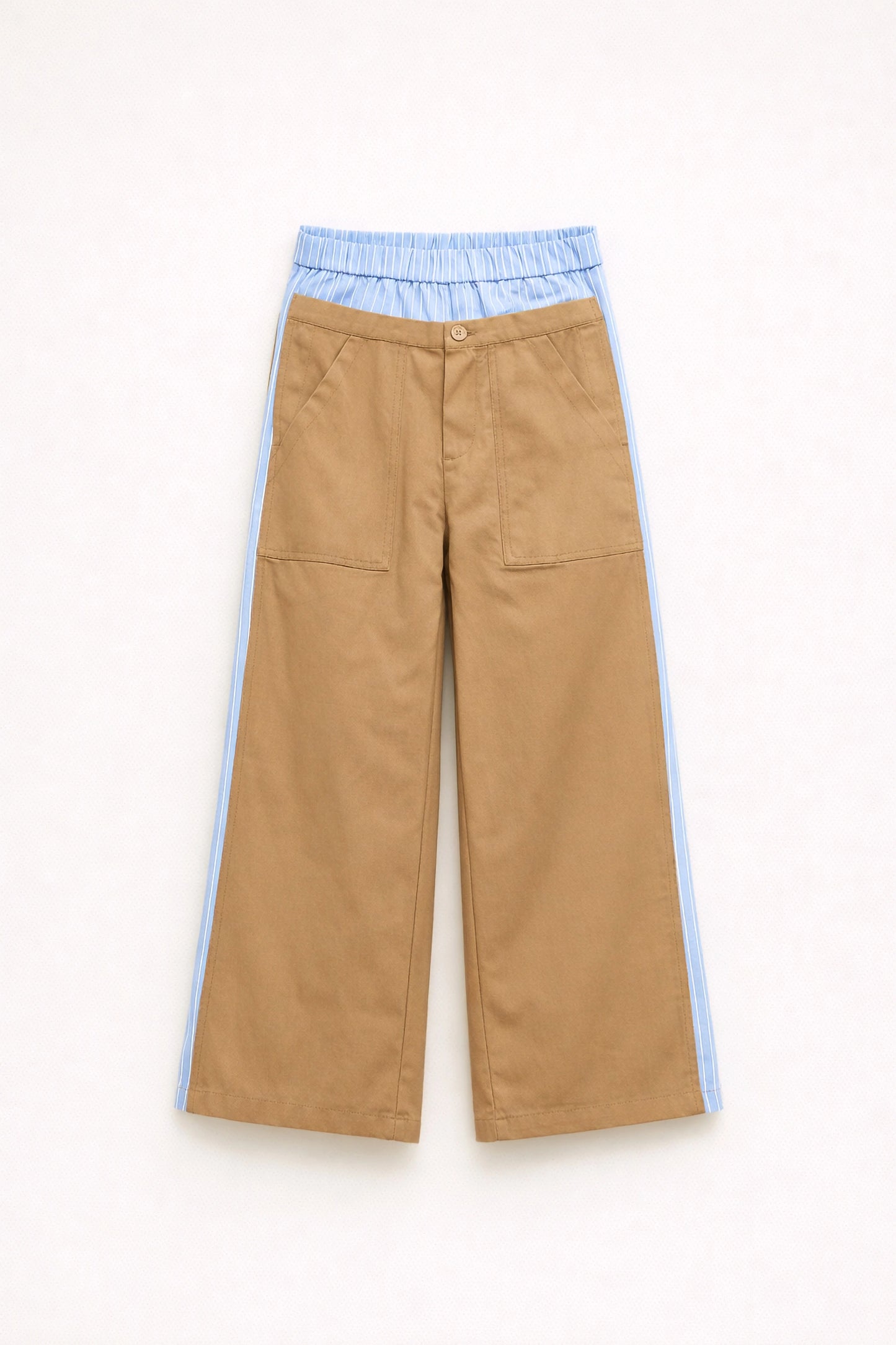 Wide leg combined pants Baroc Boutique