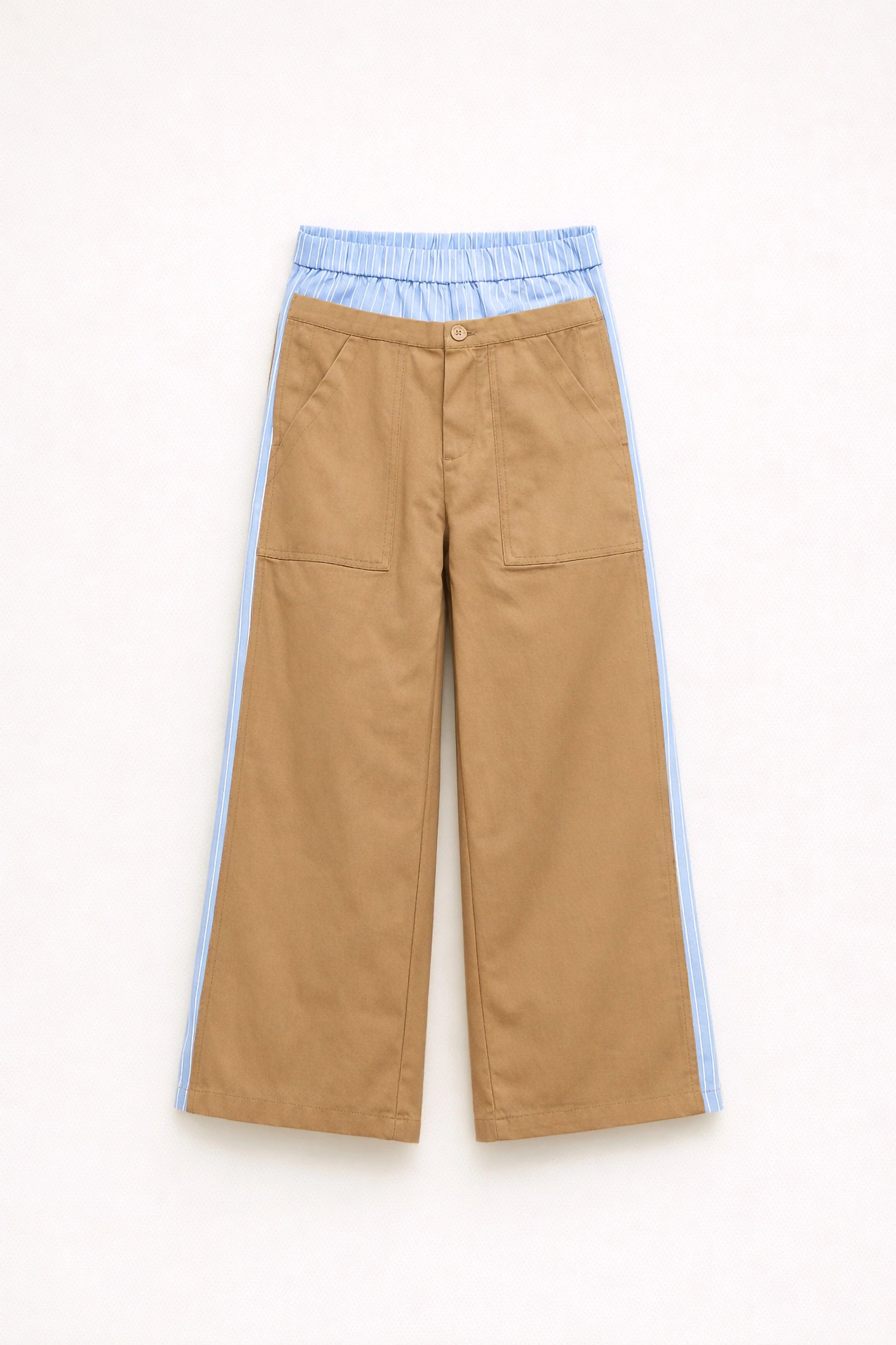Wide leg combined pants Baroc Boutique