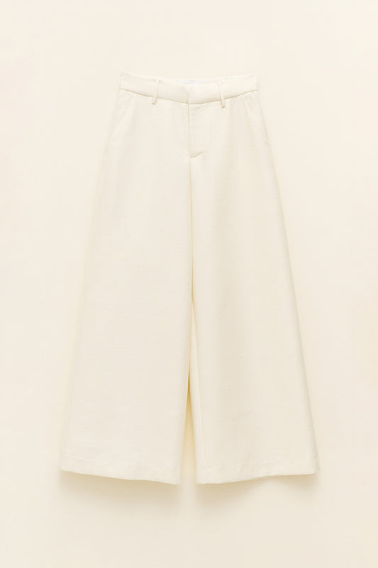 Wide leg linen wide leg pants Baroc Boutique