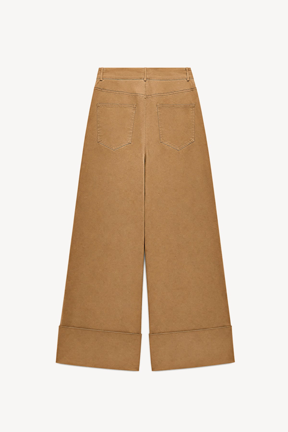 Wide leg trouser with cuffs Baroc Boutique