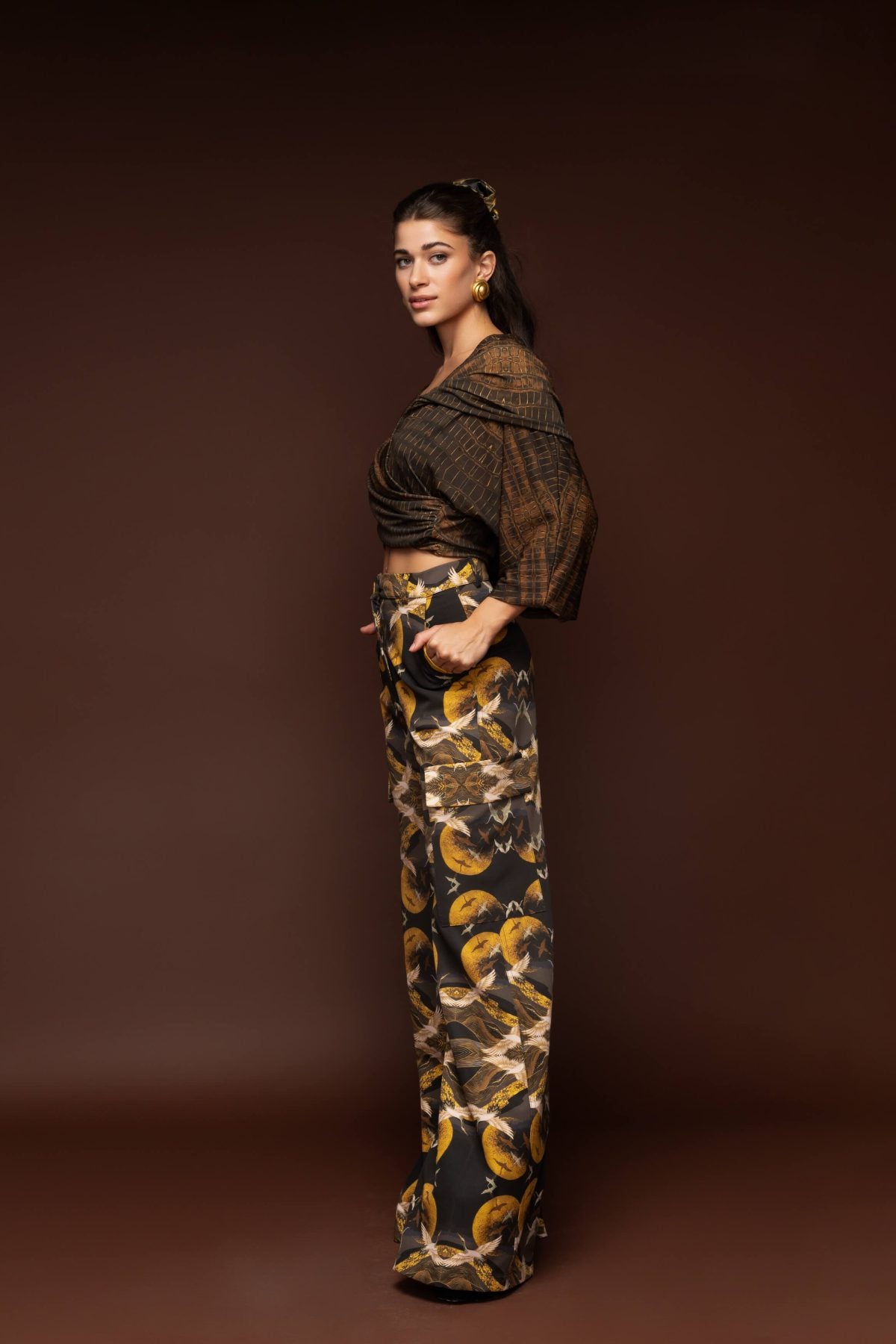 Yoko hooded top Baroc Boutique