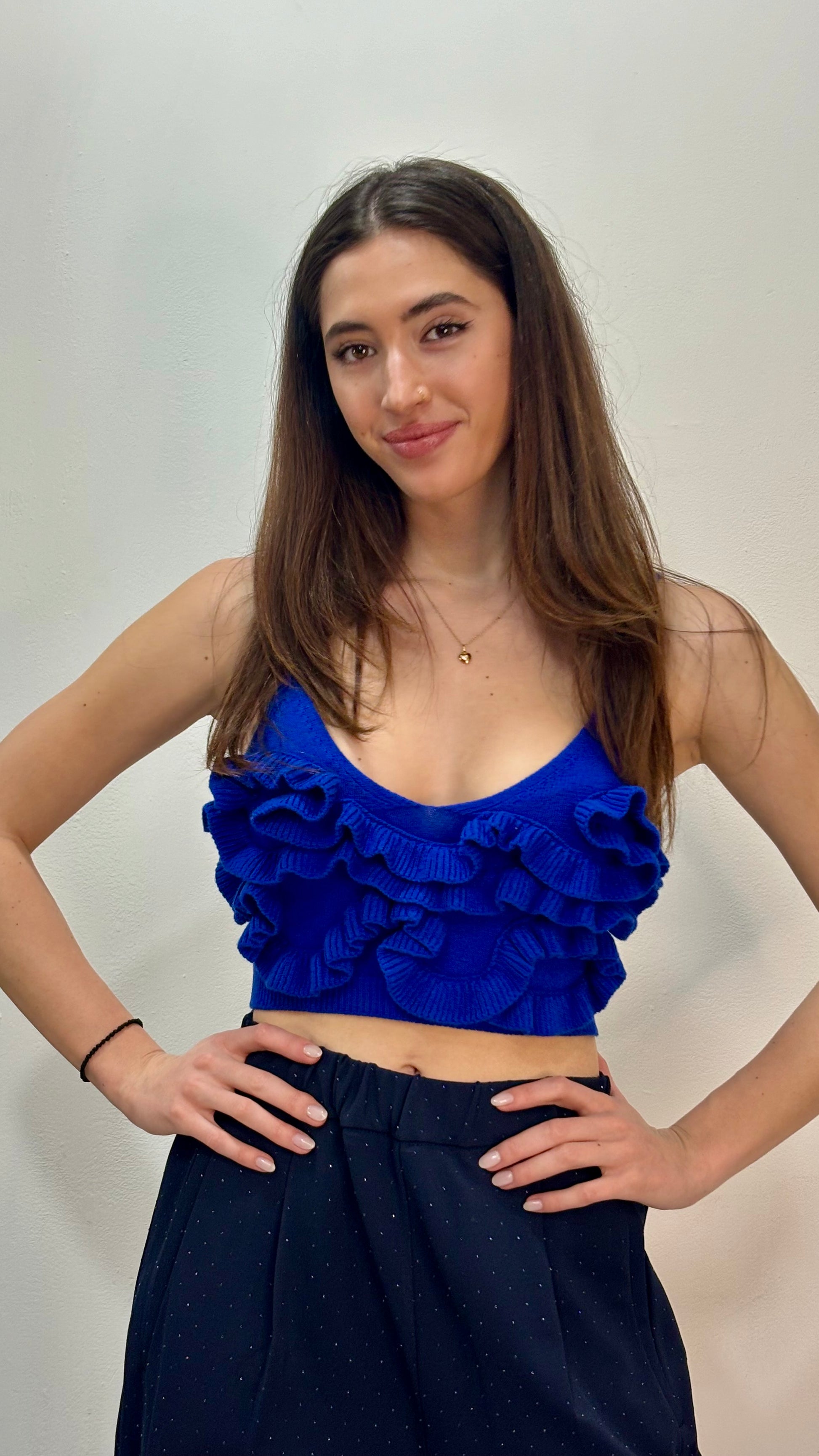 Knit crop top BarocBoutique
