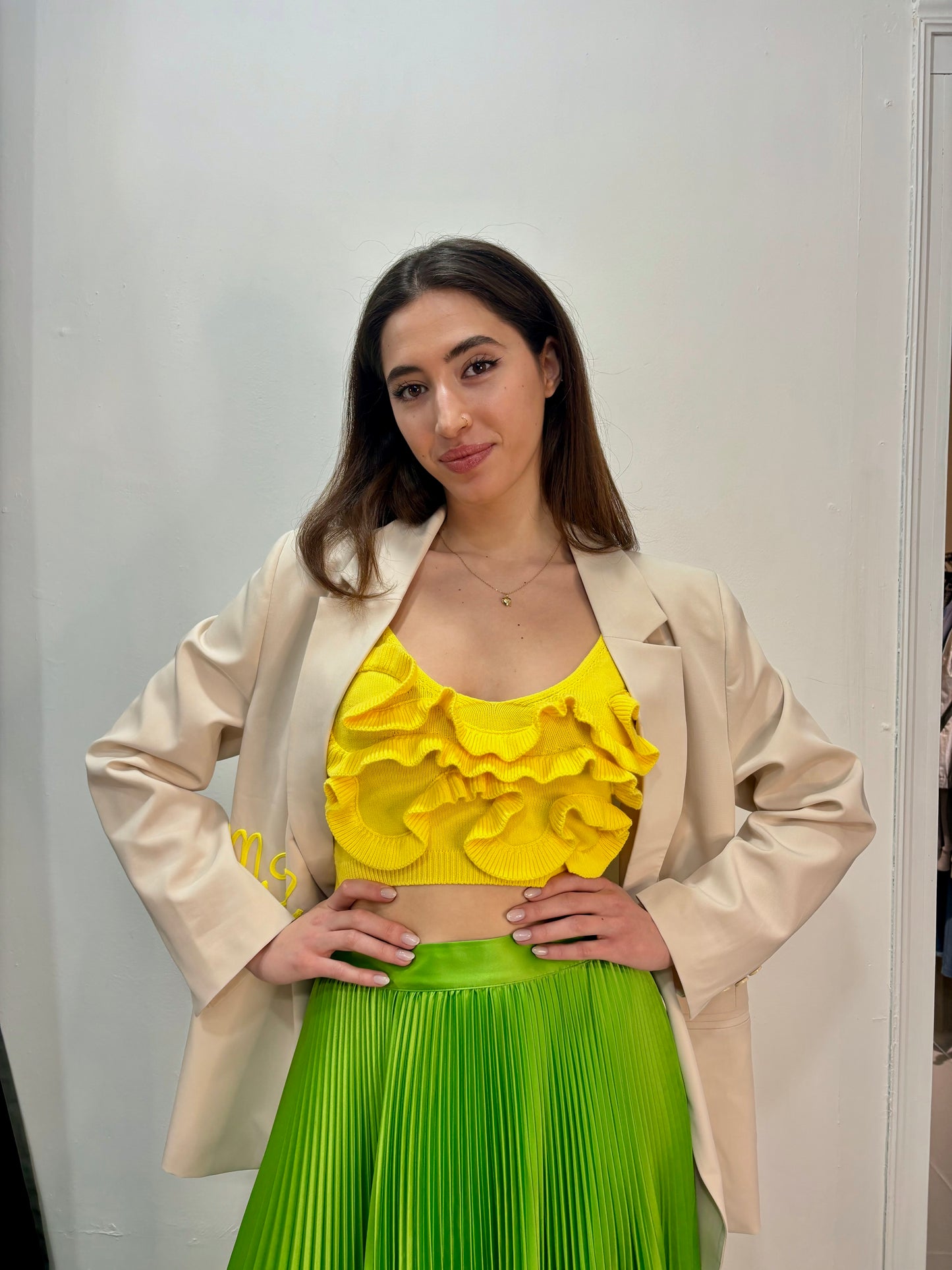 Knit crop top BarocBoutique