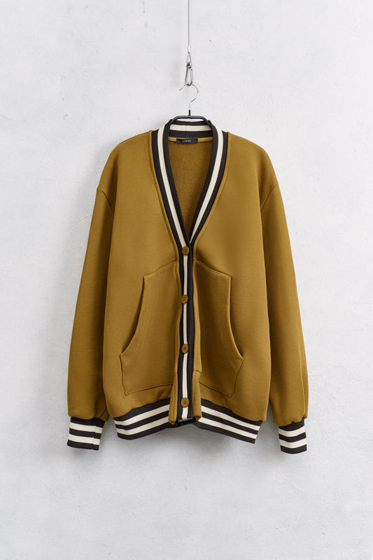 Oversize college jacket