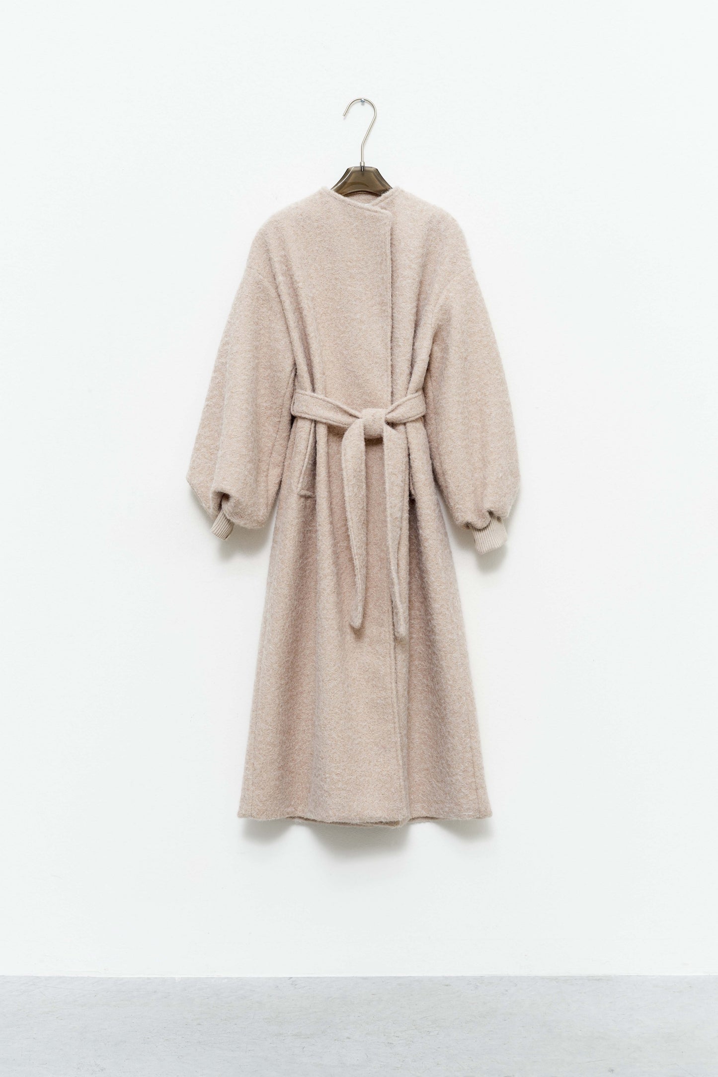 Beige long coat