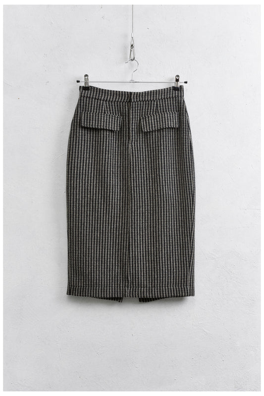 Pied du poulet midi skirt