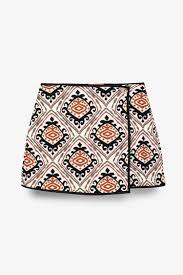 Rap quilted mini skort