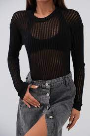 Longsleeve knit top