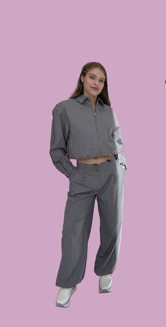 Grey trousers