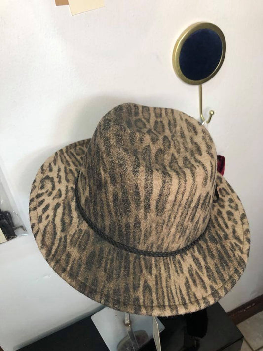 Hat Dixie Leopard cowboy hat Baroc Boutique animal