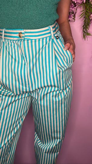 Pants Striped balloon Trouser Baroc Boutique