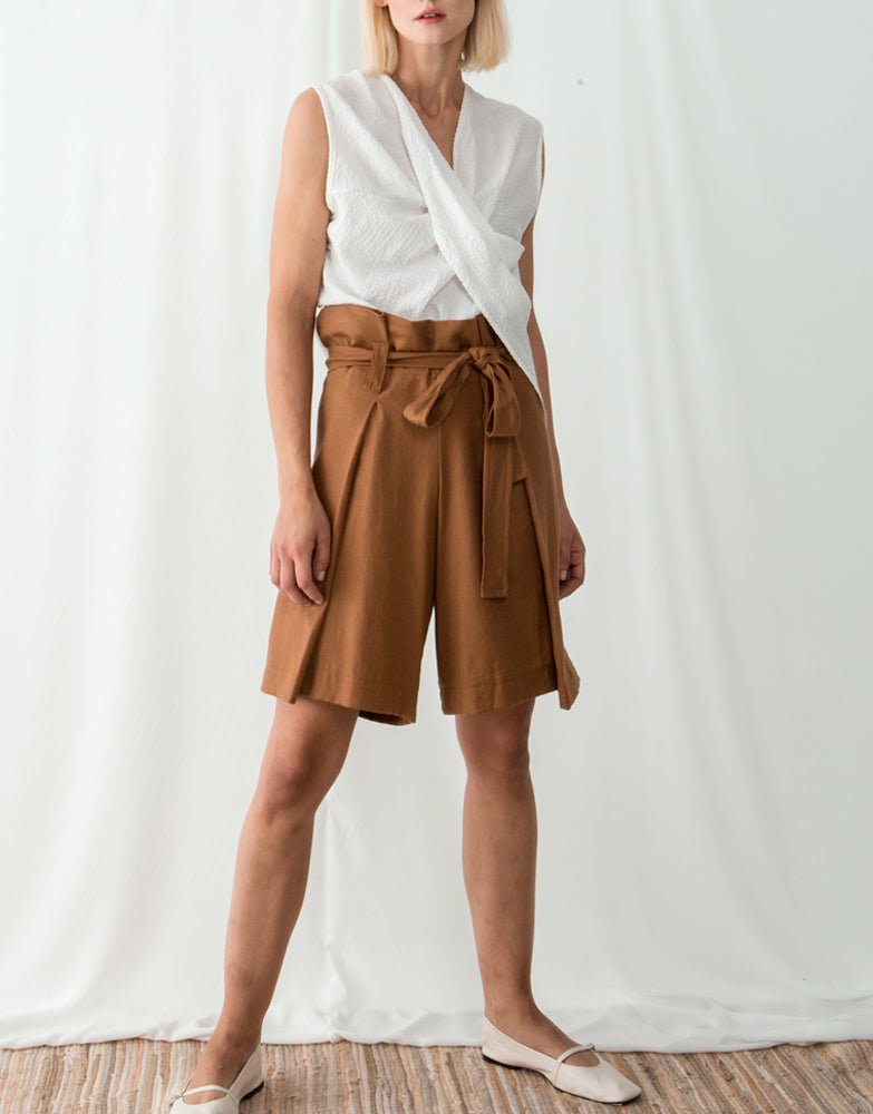 Short Ofilia’s Linen Bermuda Baroc Boutique